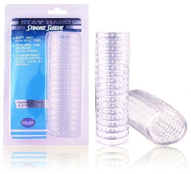 5.5 Inch Jelly Stroke Sleeve Clear