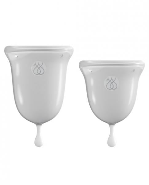 Jimmyjane Intimate Care Menstrual Cups Clear