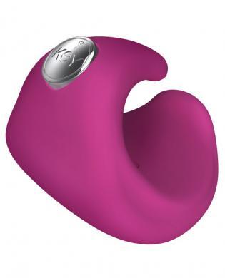 Pyxis Silicone Rechargeable Finger Massager Waterproof - Pink