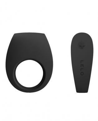 Tor II Silicone Rechargeable Couples Ring - Black