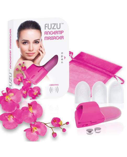 Fuzu 12K Fingertip Massager Neon Pink