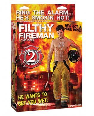 Filthy Fireman Love Doll