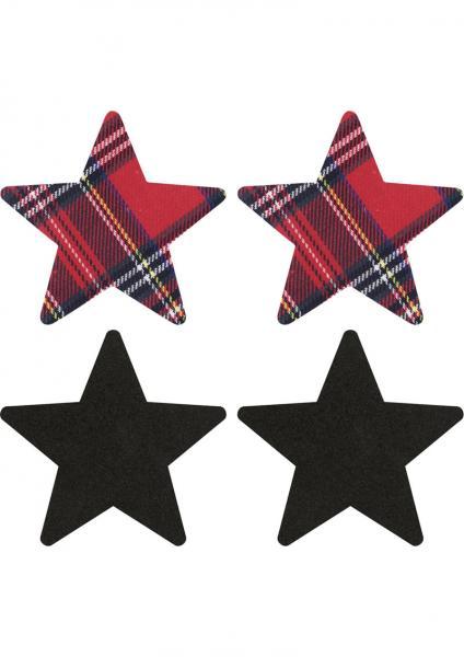 Peekaboos Schoolgirl Stars Pasties O-S