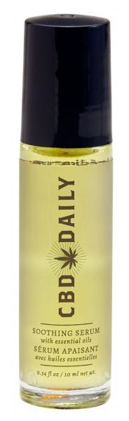 CBD Daily Soothing Serum Roller Ball Bottle .34oz