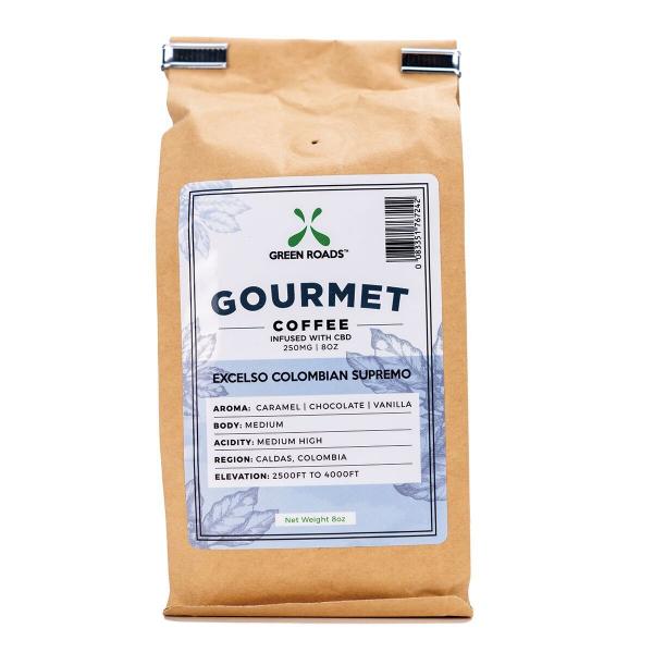 Gourmet Coffee Infused with CBD 250mg 8oz