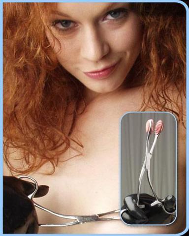 Forceps W- Rubber Tips