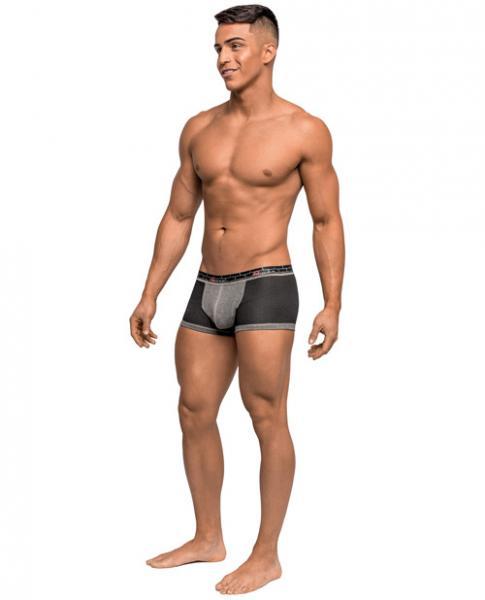 Reversible Mini Shorts Gray Black Small