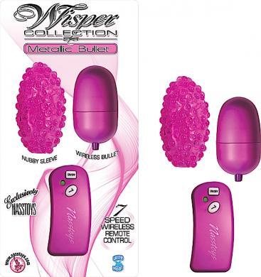 Wisper Collection Metallic Bullet Pink