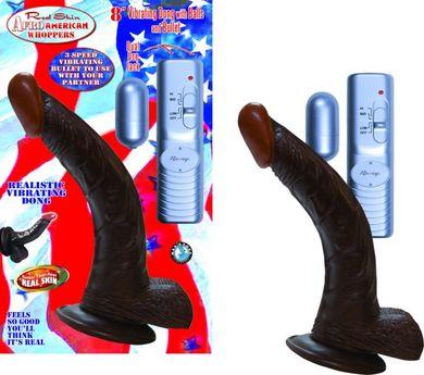 Afro American Whopper 8" Vib.- Brown