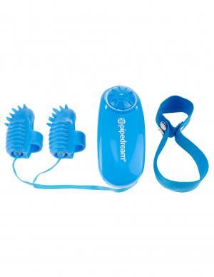 Neon Magic Touch Finger Fun Vibrator Blue