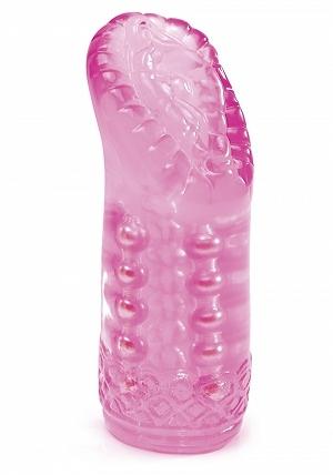 Beaded Pussy Masturbator Pink Stroker