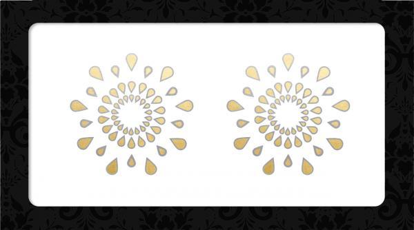 Nipple Pasties Gold-Silver