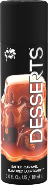Wet Desserts Salted Caramel Flavored Lubricant 3oz