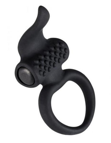 Adrien Lastic Lingus Tongue Vibrating Ring Black