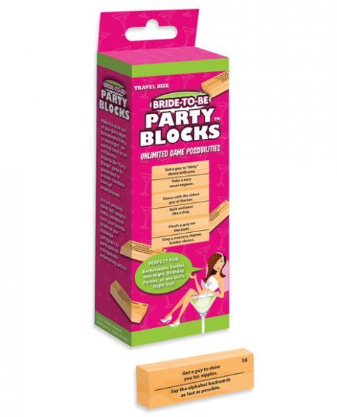 Bride To Be Party Blocks Game Travel Size