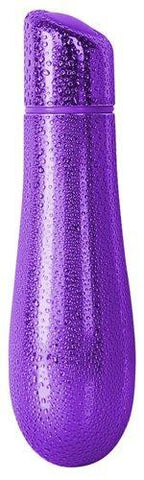 Rain Power Bullet Vibrator 3" Textured Purple