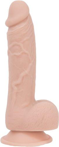 Addiction Mark 7.5 inches Silicone Beige Dildo