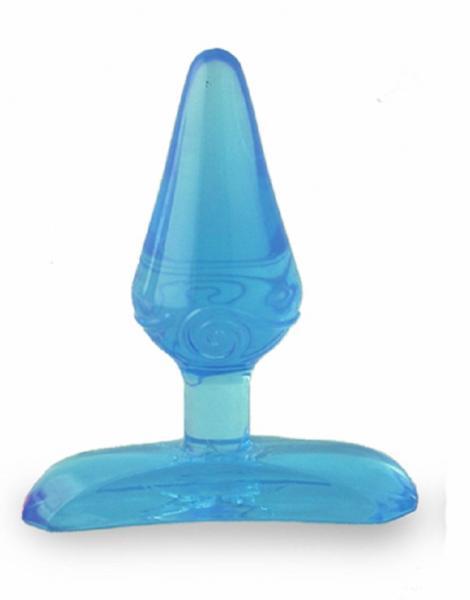 Petite Butt Plug- Blue - Bulk