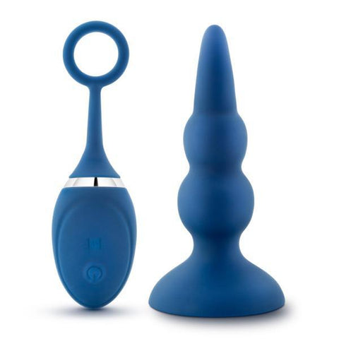 Performance Plus Sonic Rechargeable Anal Plug Blue