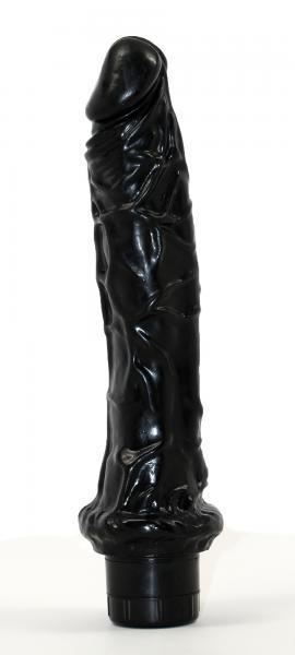 Cockvibe #8 Black Realistic Vibrating Dildo Bulk