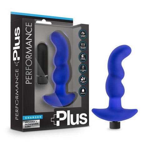 Performance Plus Charger Blue Prostate Massager