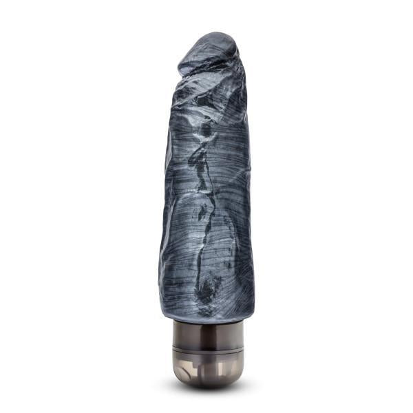 Jet Twilight Carbon Black 7 inches Vibrating Dildo