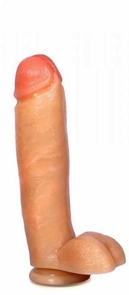 Butch 9" Dildo w-Suction Cup - Beige