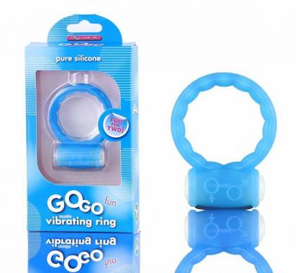 Go Go Fun Vibrating Silicone C Ring