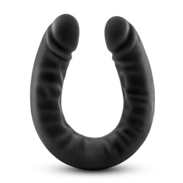 Ruse 18 inches Silicone Double Headed Dildo Black