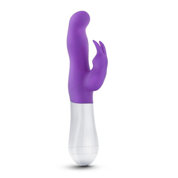 Play With Me Jelly Bean Purple Rabbit Vibrator