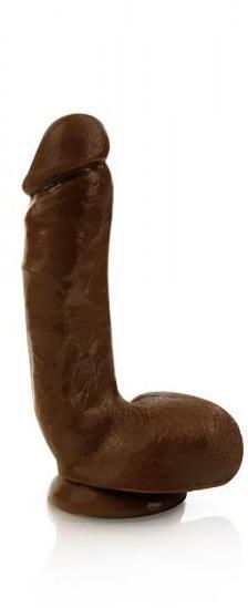 Jerome Dual Density Realistic Brown Dildo