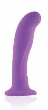 Purity 2 Silicone G Spot Dildo -  Purple