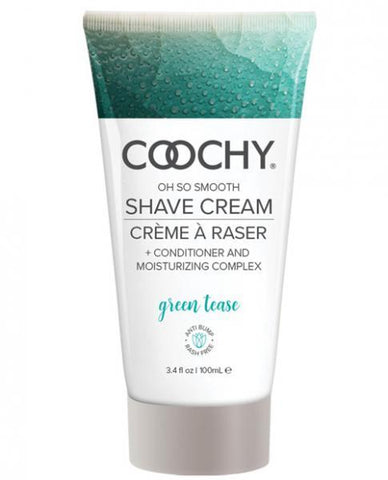 Coochy Shave Cream Green Tease 3.4 fluid ounces
