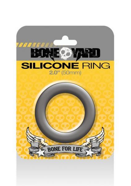 Boneyard Silicone Ring 2 inches Gray