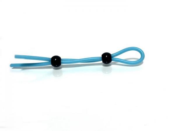 Rascal The Brawn Silicone Double Leash Glow Blue