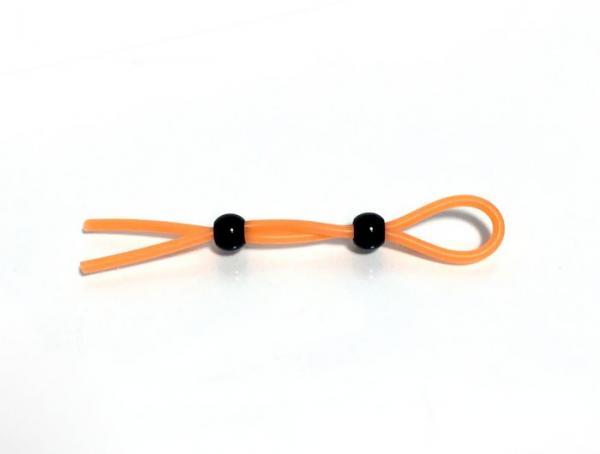 Rascal The Brawn Double Leash Glow Orange