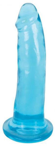 Lollicock 7 inches Slim Stick Dildo Berry Ice Blue