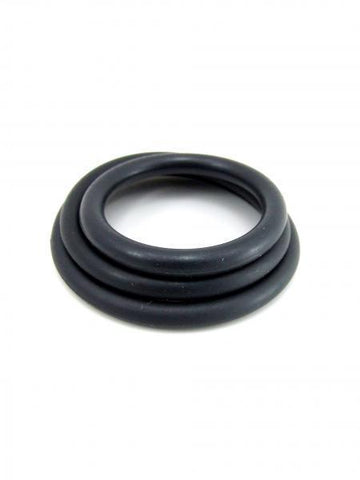 M2M Nitrile C Rings Pack of 3 - Black