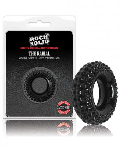 Rock Solid Radial Cock Ring Black