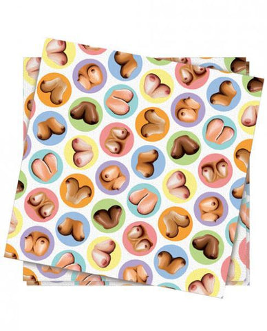 Mini-boob Napkins - Pack Of 8