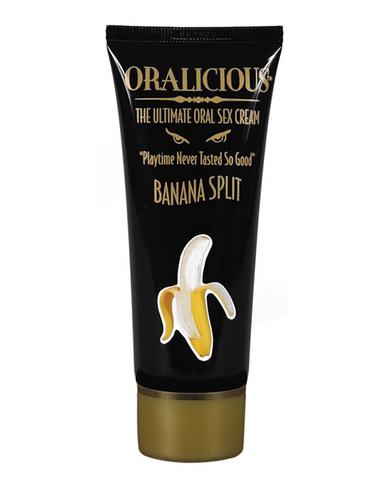 Oralicious Ultimate Oral Sex Cream 2 oz -  Banana Split