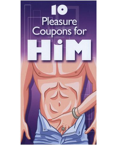 10 pleasure coupons for him