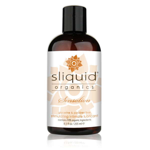 Sliquid Organics Sensations Warming Lubricant 8.5oz