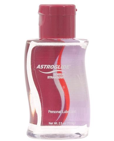 Astroglide lubricant - 2.5 oz strawberry
