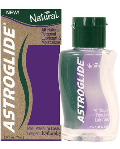 Astroglide natural lubricant - 2.5 oz bottle