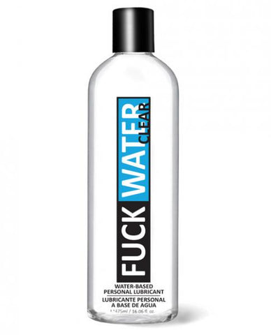 F*ck Water Clear H2O 16 fluid ounces Bottle