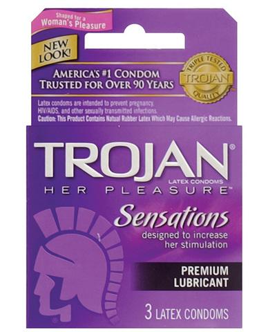 Trojan her pleasure 3-pack