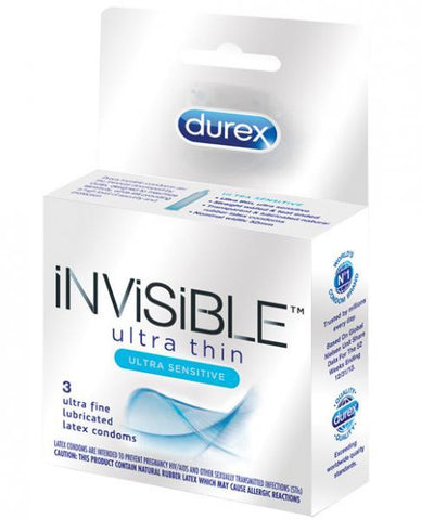 Durex Invisible Ulta Thin Condom 3 Box