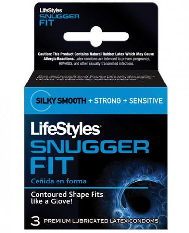 Lifestyles Snug Fit Condom Pack Of 3