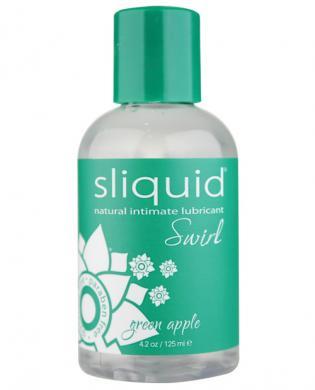 Sliquid Swirl Lubricant Green Apple Tart - 4.2 oz bottle